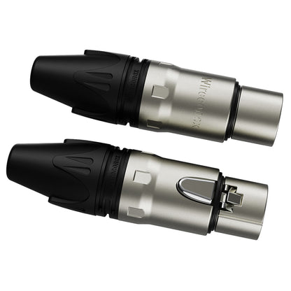 Conector Xlr Femea Wc 1003 Fl Bk Ni 3p 5un Wireconex [F108]