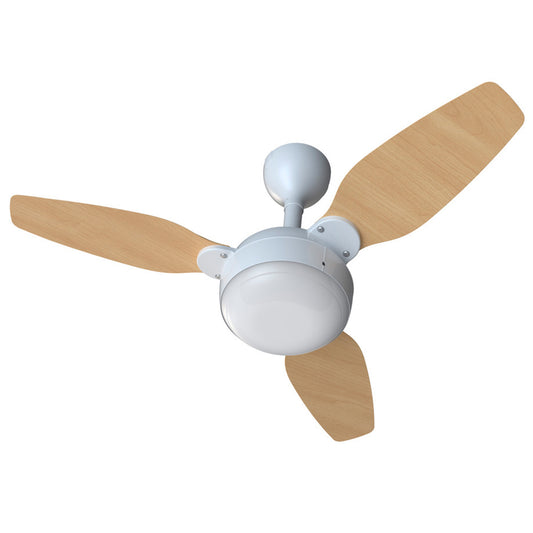 Ventilador De Teto Legacy Led 3p Bivolt Branco Ventisol [F108]