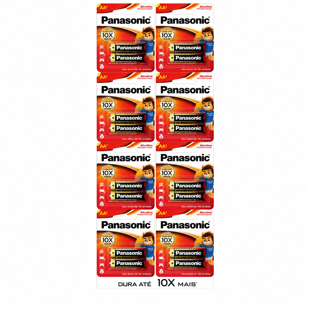 PILHA ALCALINA AA PANASONIC C/ 20 UNIDADES