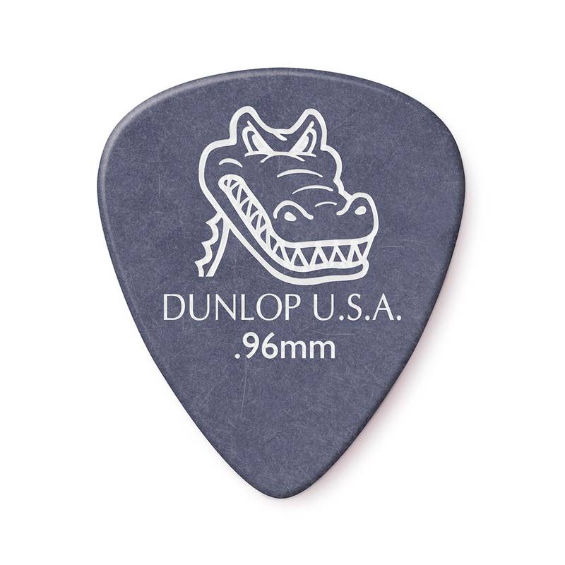 Palheta Gator Grip 0,96mm Pct C/6 417r.96 Dunlop (1813) [F108]