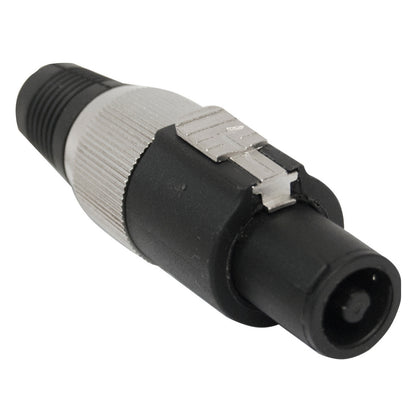 Conector Macho Para Cabos 4 Polos Spk Metal Storm 10 Unidades [F108]