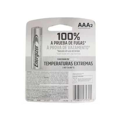 Pilha  Aaa2 Cart 2 Energizer [F108]