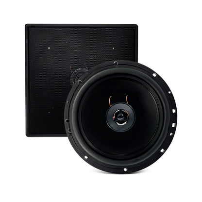 Kit Arandela Coax Ial Gp 70w 8r Quadrada Pt Leson [F108]
