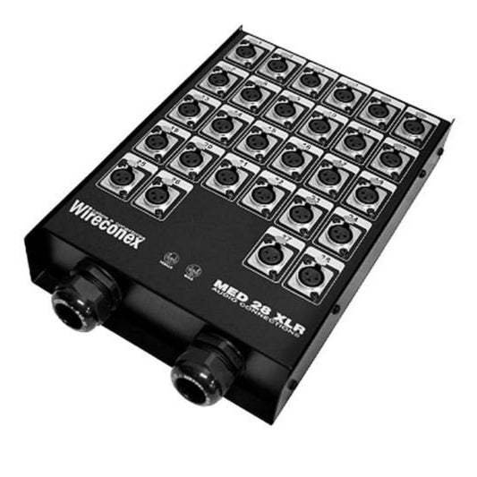 Painel Medusa 28 Furos Xlr Com Conectores Wireconex [F108]