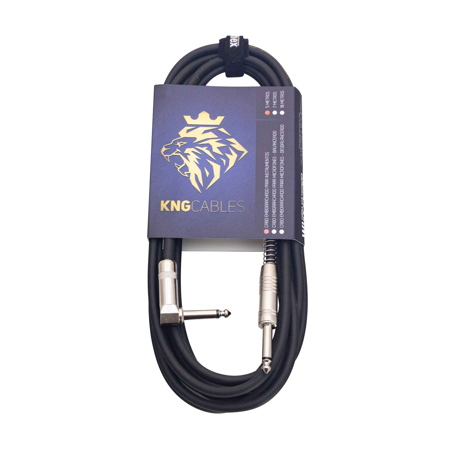 Cabos Para Instrumentos Com Cachimbo P10 P10 3 Metros Gtc-03 Kng Wireconex [F108]