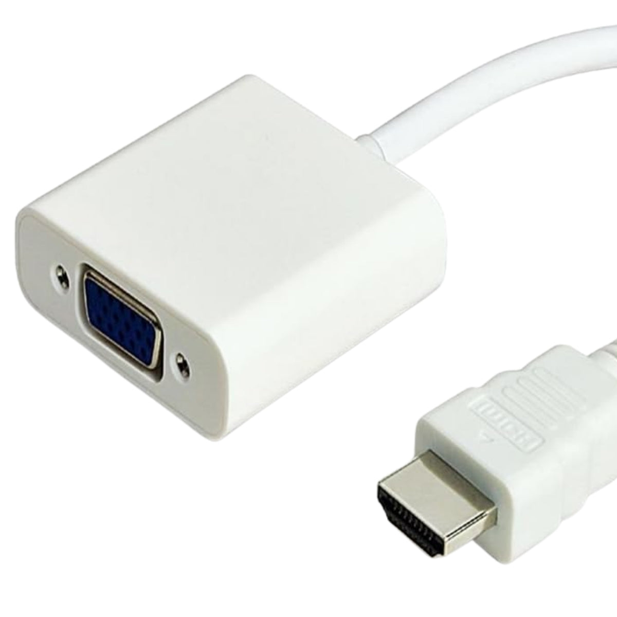 Conversor Hdmi Para Vga Com Audio Branco Storm [F108]