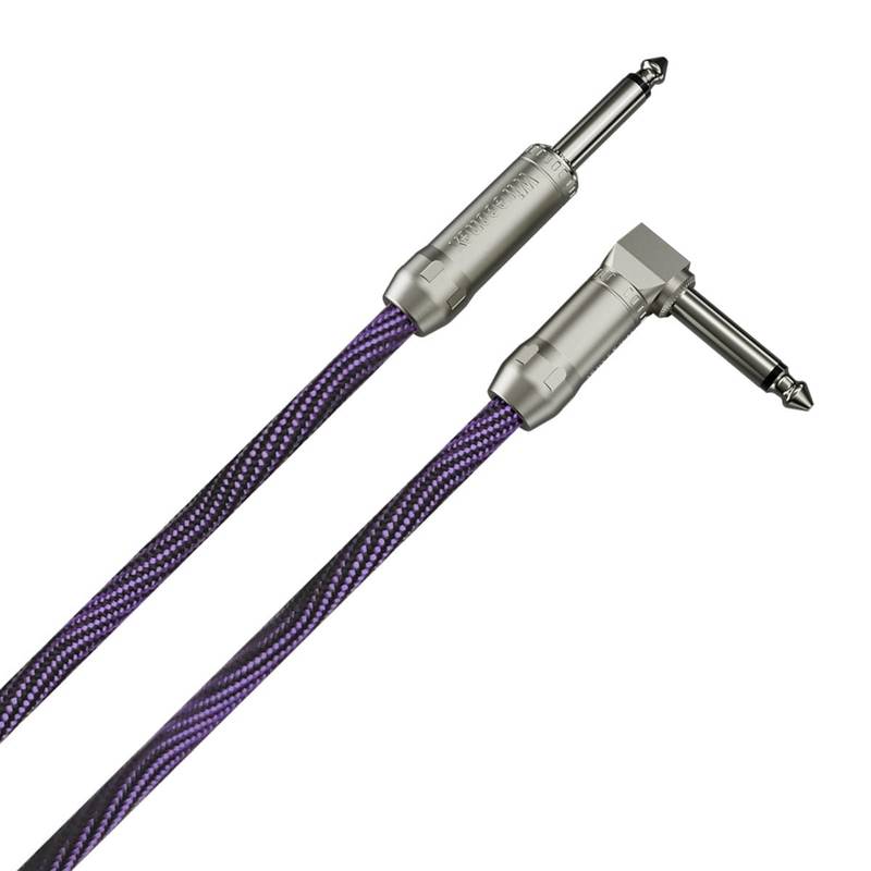 Cabo P10 Prowire Em L Tweed Preto/lilás 6,10m Wireconex [F108]