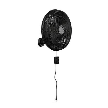 Ventilador Parede 50cm Oscilante 127v Preto Ventisol [F108]