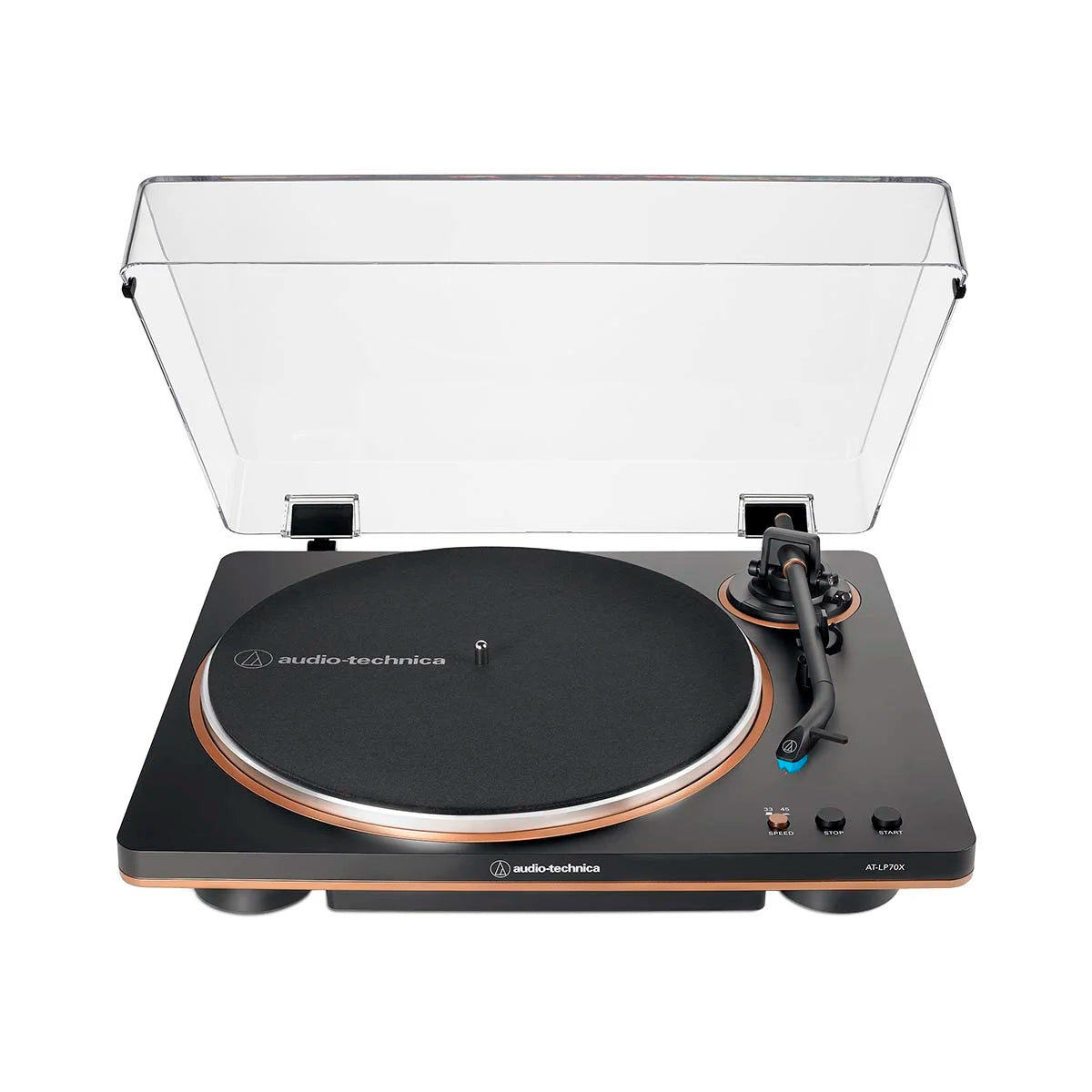 Toca Discos Automático Atlp70x Bronze Audiotechnica [F108]