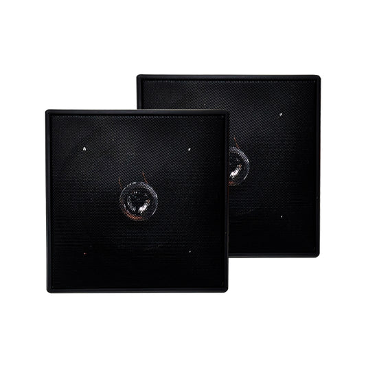Kit Arandela Coax Ial Gp 70w 8r Quadrada Pt Leson [F108]
