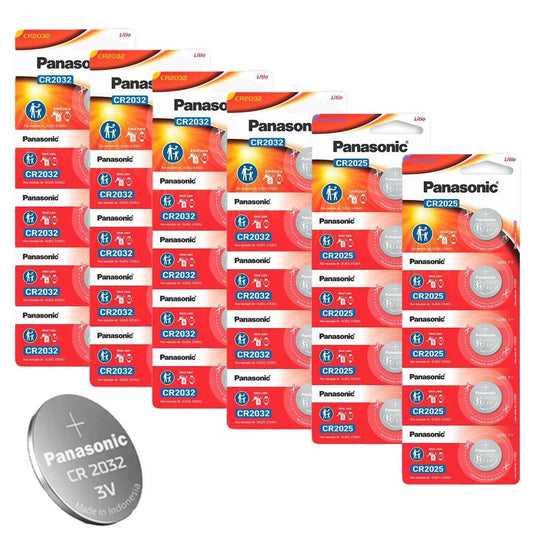 30 baterias (20 CR2032 10 CR 2025) Panasonic