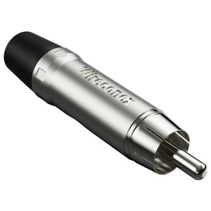 Conector Plug Rca Macho Wc 1212 Bk  Wireconex 10unidades [F108]