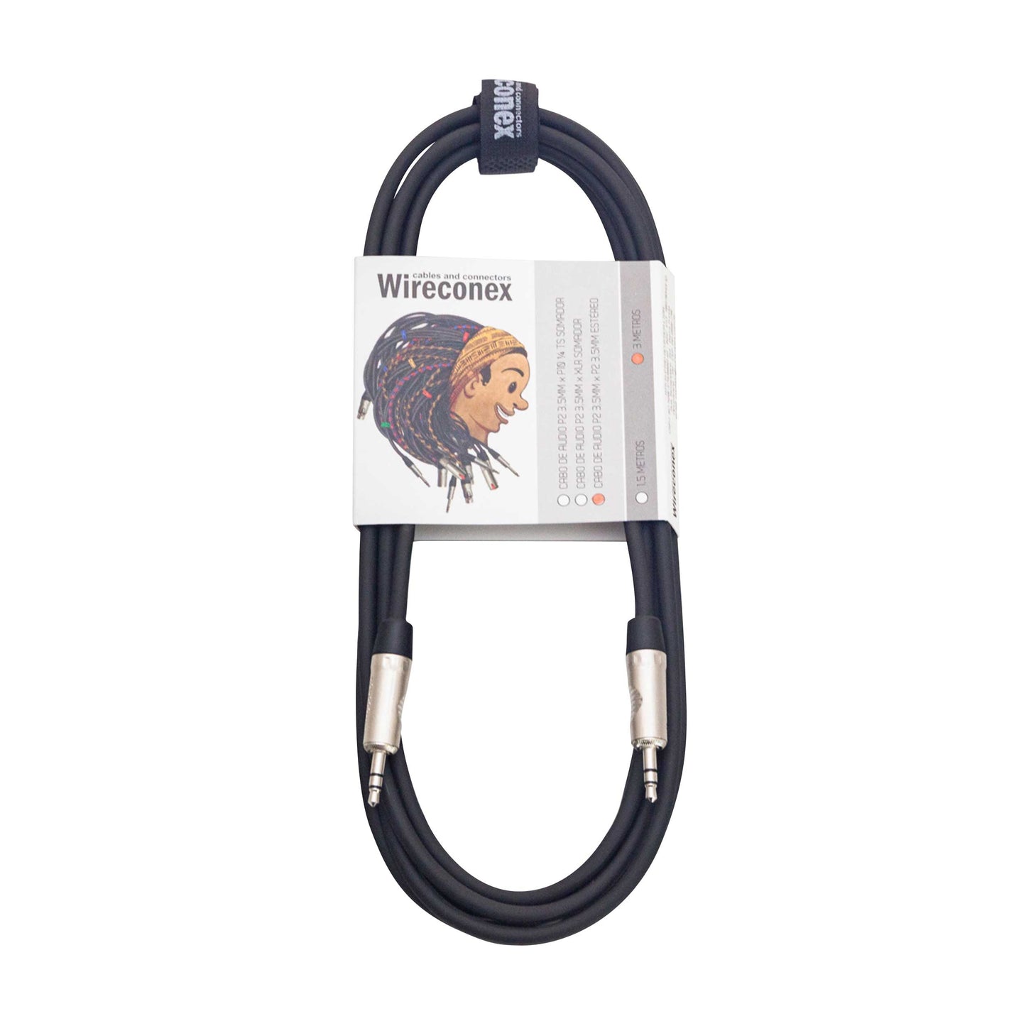 Cabo De Audio P2p2 1,5 Metros P2p2 1,5 Wireconex [F108]