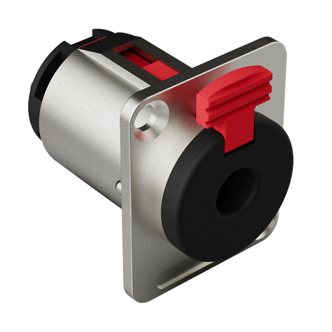 Conector 1/4 Fêmea Painel Trs Wc 195 Wireconex 02 Unidades [F108]