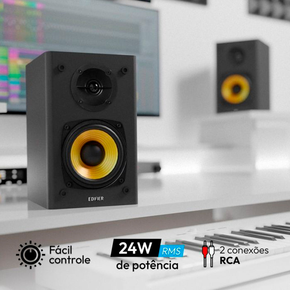Caixa De Som R1000t4 Preta Edifier [F108]