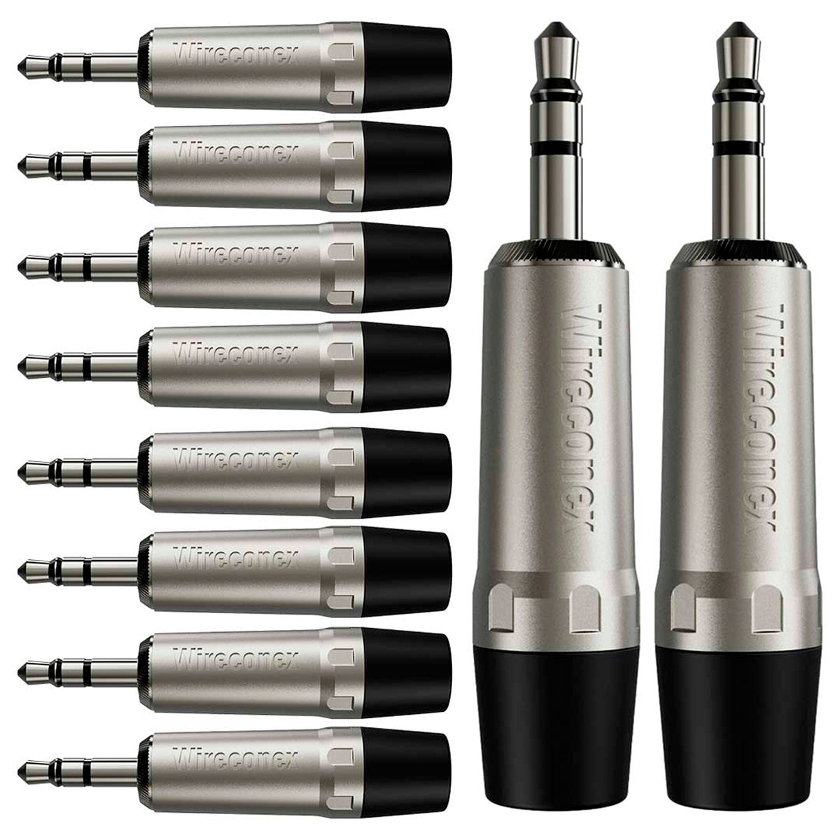 Conector P2 Stereo 3,5mm Plt Wc 1323 Trs Wireconex 10 Unidades [F108]