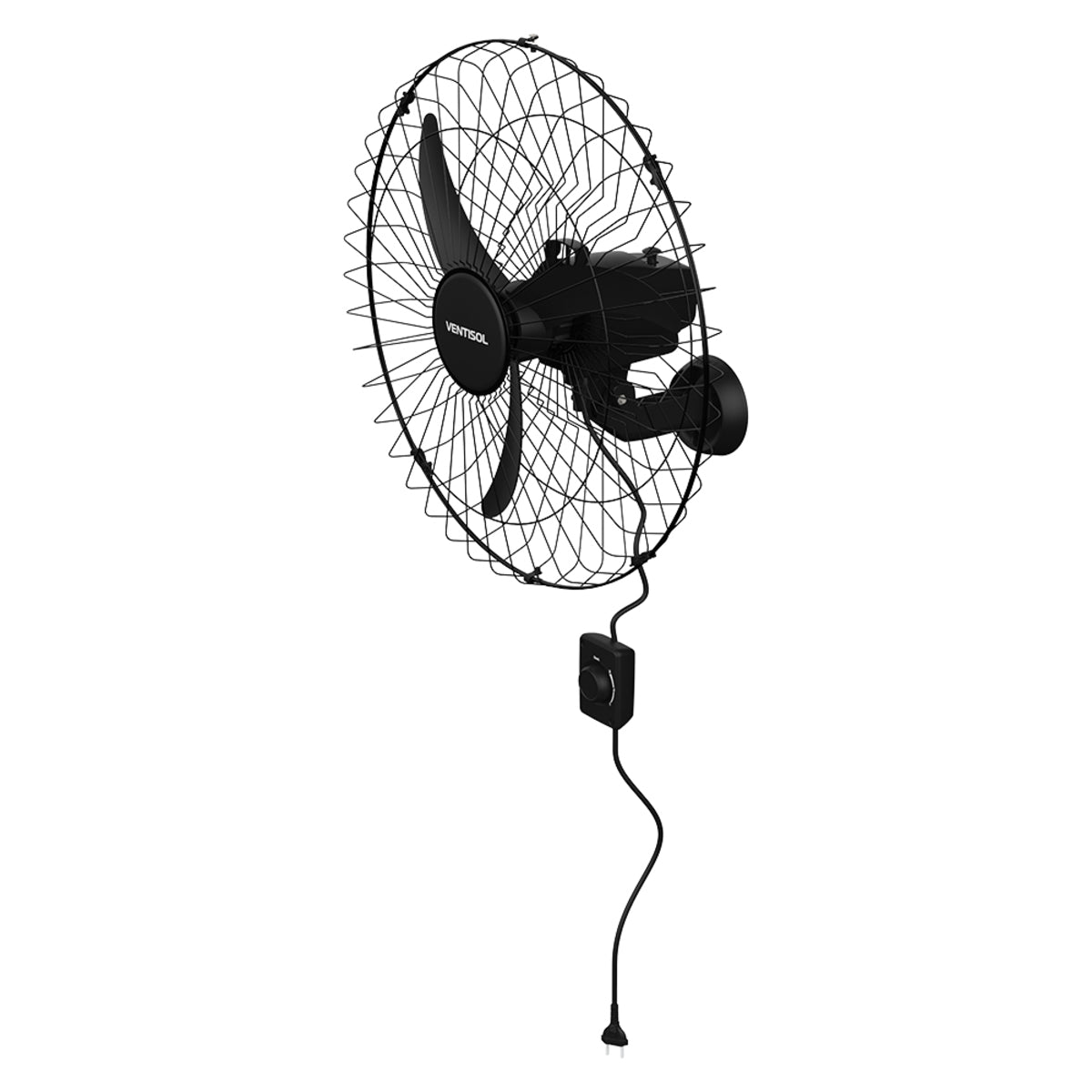 Ventilador Parede 60cm Oscilante 127v Premium Ventisol [F108]