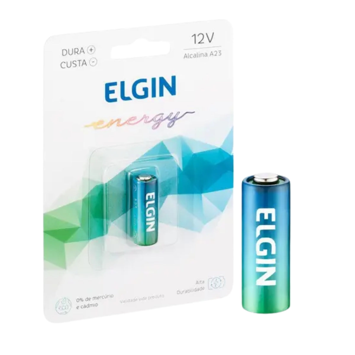 Bateria Alcalina A23 Elgin Cartela Com 01 Unidade [F108]