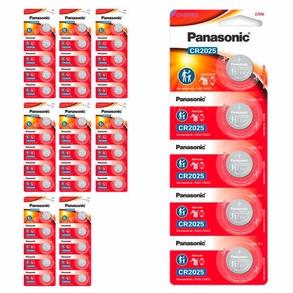 45 Baterias Cr2025 Panasonic (9 Cart)