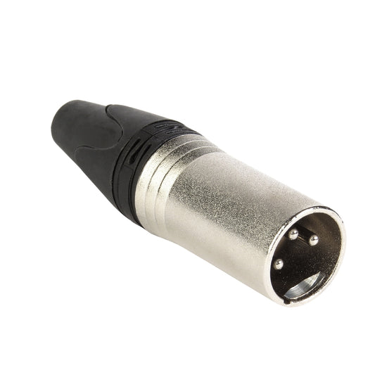Conector Xlr Macho Linha 3 Polos Metal Storm 10 Unidades [F108]