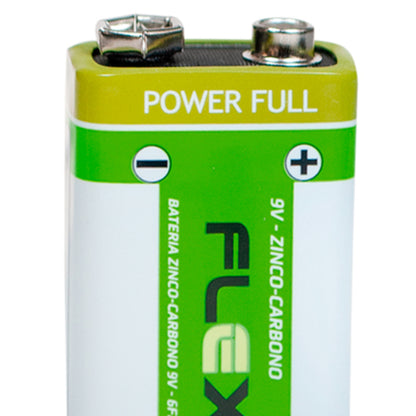 Bateria 9v Zinco Unidade Flex [F108]