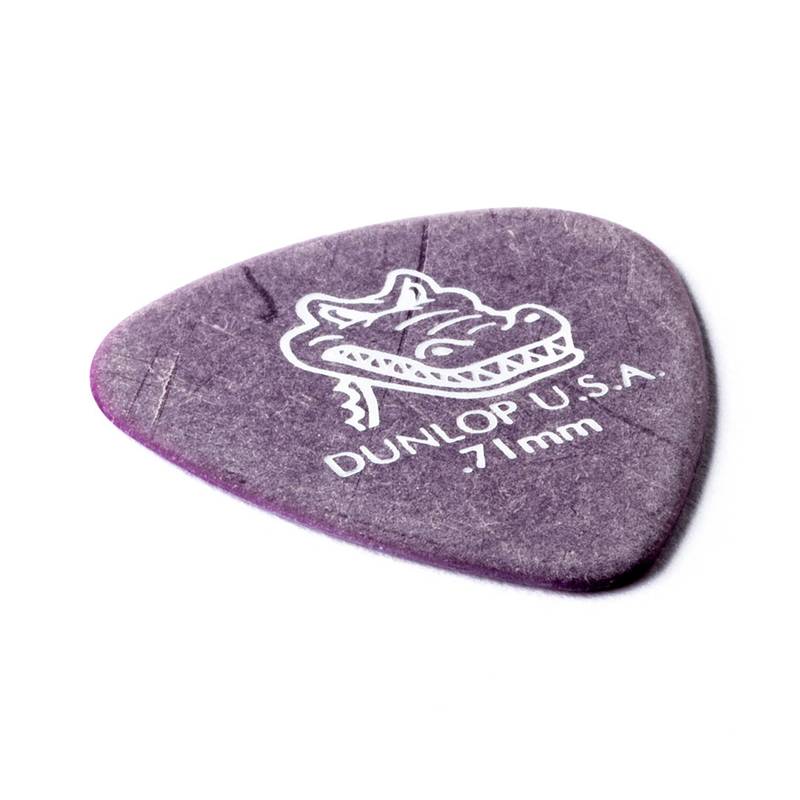 Palheta Gator Grip 0,71mm Pct C/6 417r.71 Dunlop (1812) [F108]