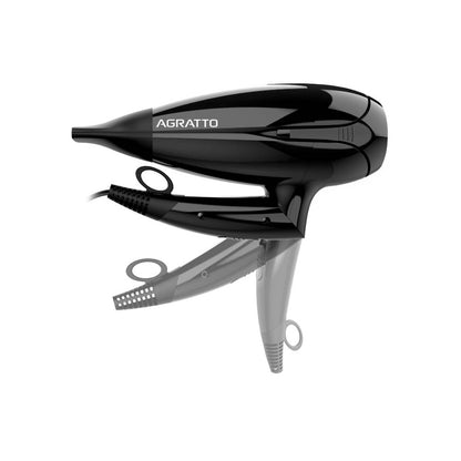 Secador Dobrável Profissional 127v  1800w Agratto [F108]
