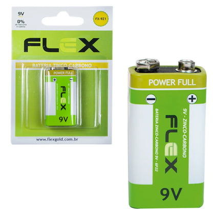 Bateria 9v Alcalina Unidade Flex [F108]