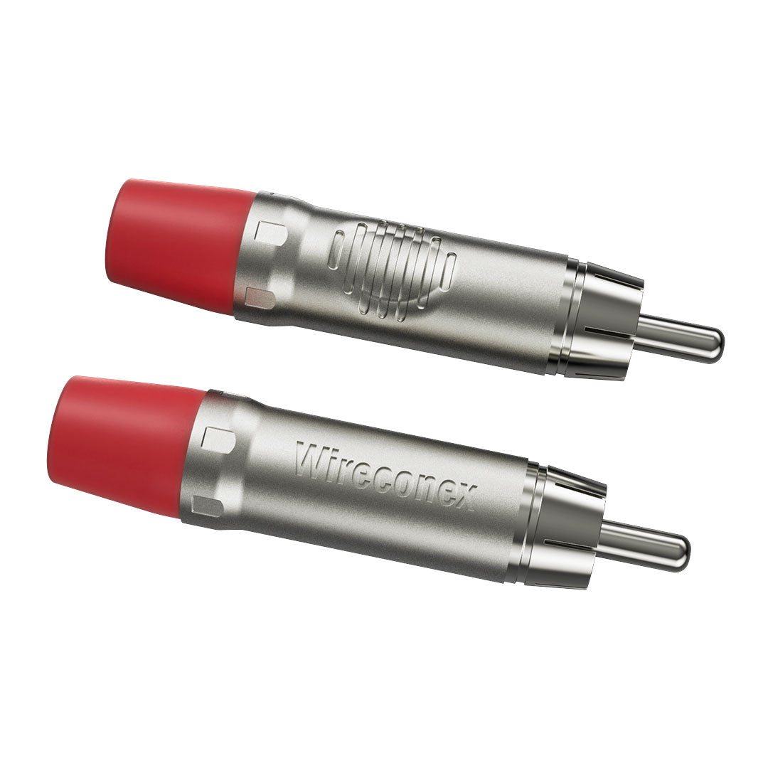 Conector Rca Macho Wc 1212 Rd Wireconex 10 Unidades [F108]