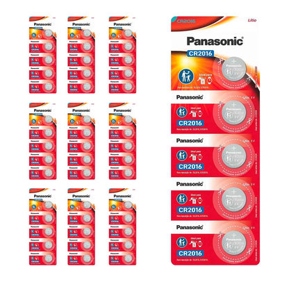 50 Baterias Cr2016 Panasonic (10 Cart)