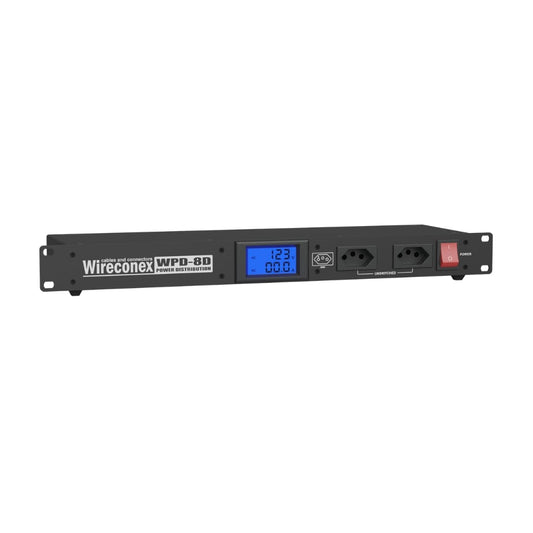 Filtro De Linha Distribuidor De Energia Wpd8d Preto Wireconex [F108]