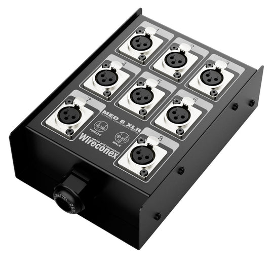 Painel Multicabo 08 Vias Xlr Medusa Wireconex [F108]