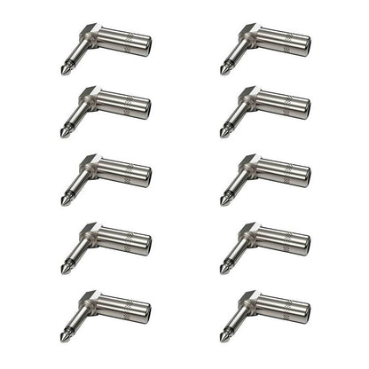Conector P10 1/4 Ts Metal Cachimbo Wc 165 Wireconex 10 Unidades [F108]