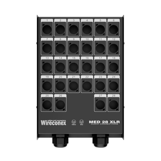 Painel Multicabo 28 Vias Sem Conector Medusa Wireconex [F108]
