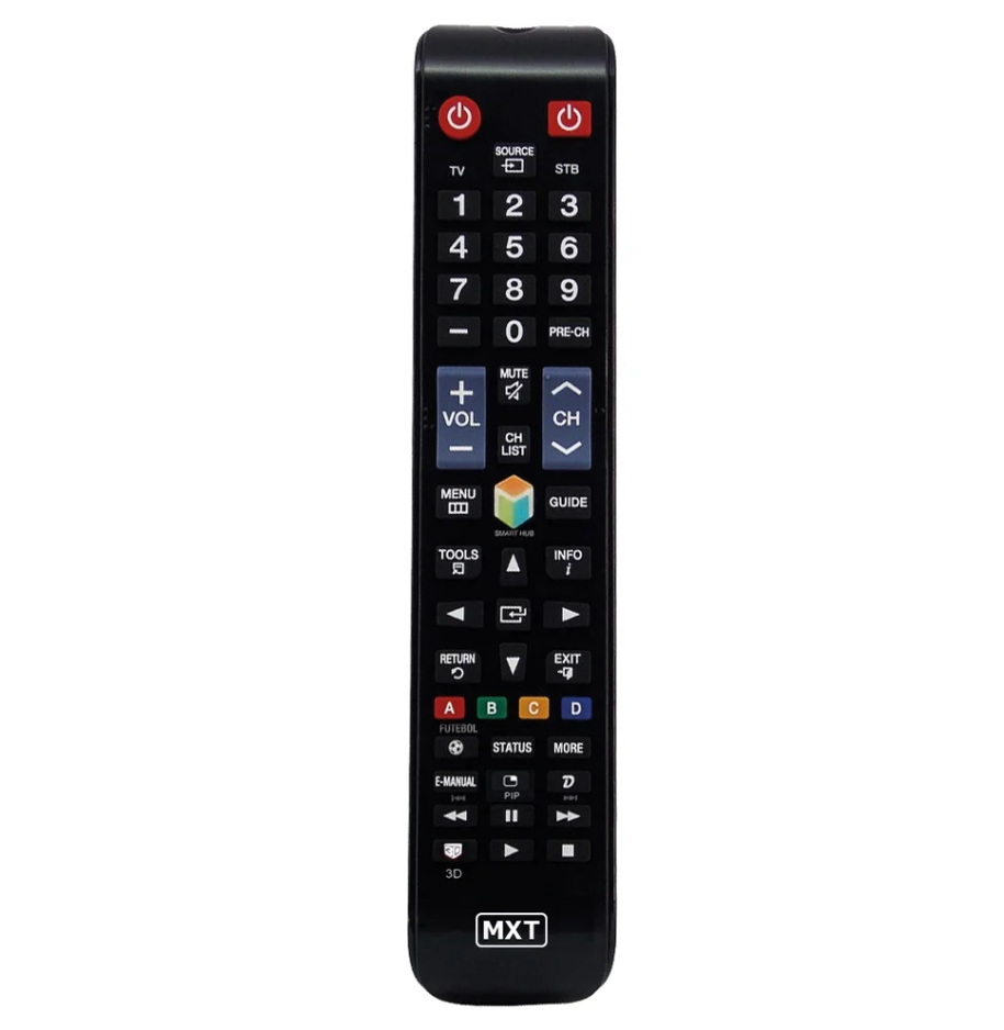 Controle Remoto Mxt 01289 Tv Smart 3d Futebol Samsung Aa59-0 [F133]