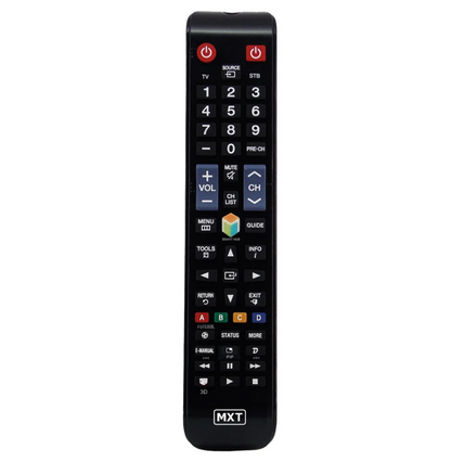 Controle Remoto Mxt 01289 Tv Smart 3d Futebol Samsung Aa59-0 [F133]