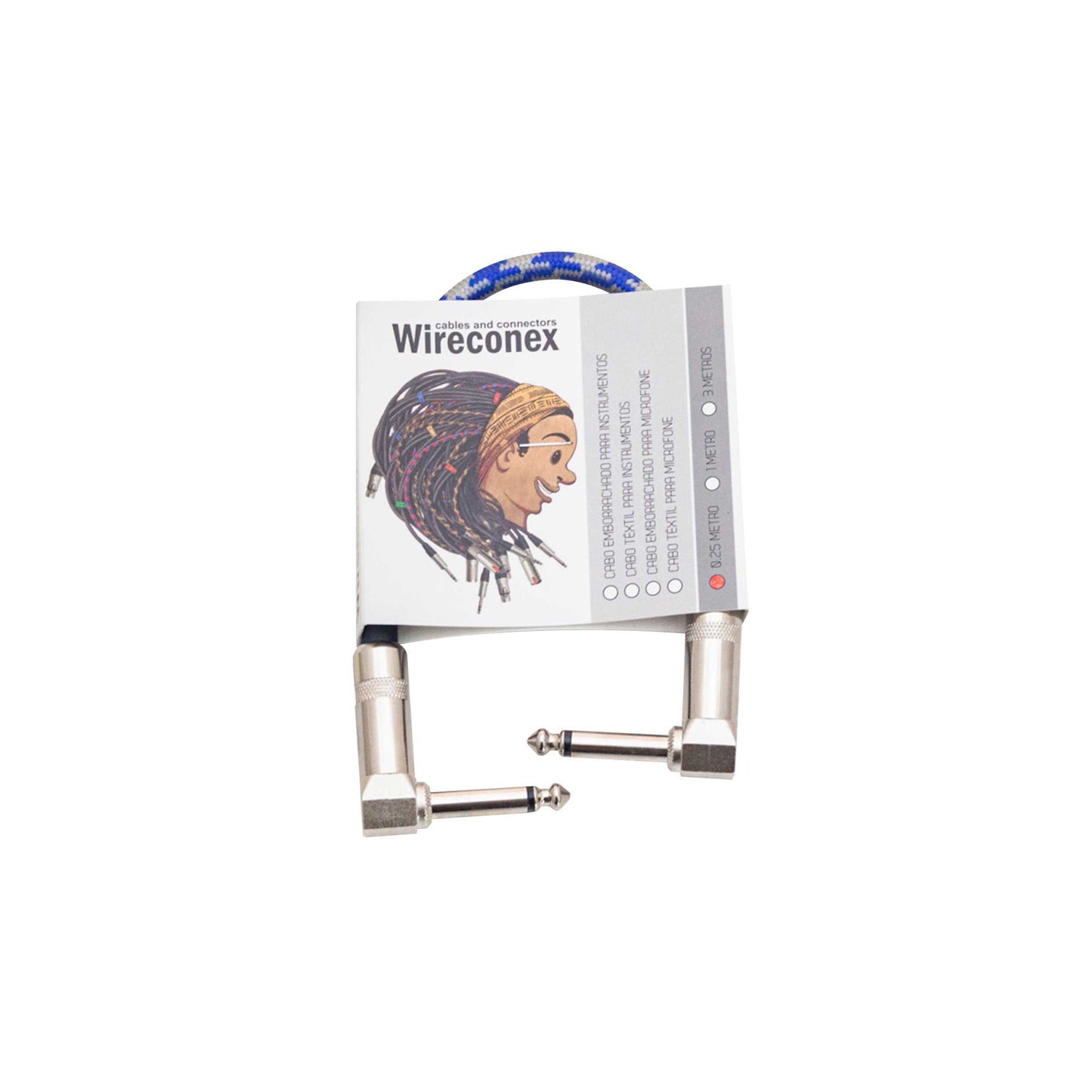 Cabo Para Pedal Textil Pedtx-0,25 Wireconex [F108]